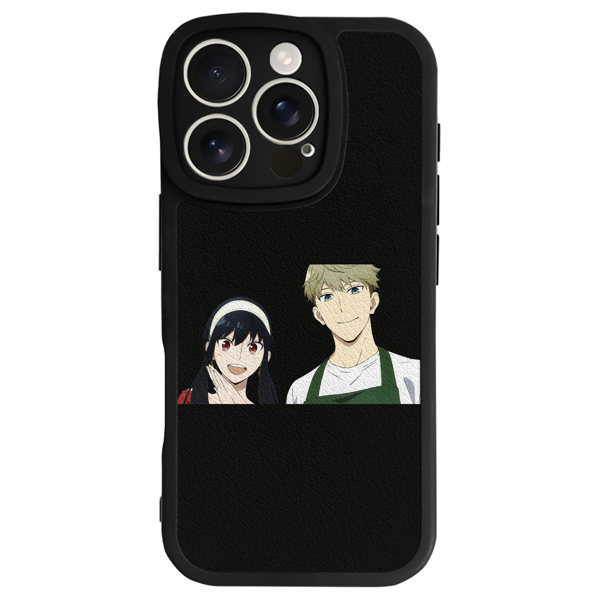 （画像用） SPY×FAMILY间谍家家酒 【iPhone 16シリーズ対応】シリコンスマホケース（レザー調） 材質：シリコン